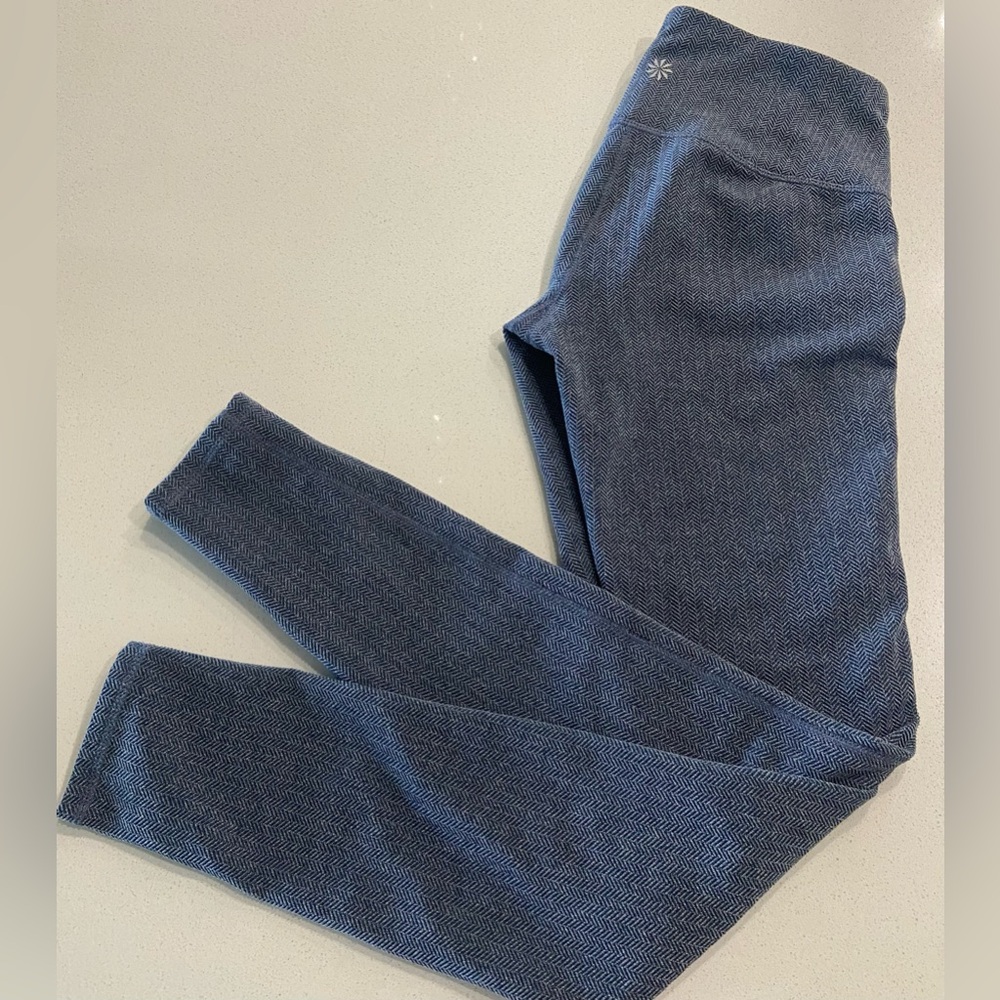 Athleta Herringbone Leggings Size X Small